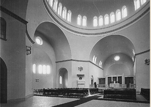 A Regnum Marianum templom belső tere